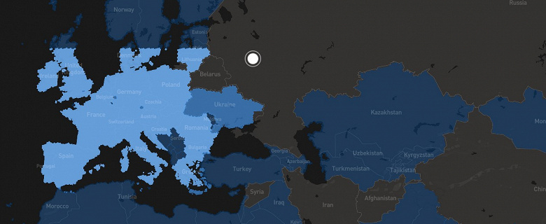 SpaceX создала интерактивную карту покрытия Starlink: сервис доступен в 32 странах мира